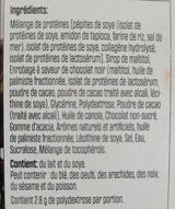Tablette de chocolat croustillant aux céréales